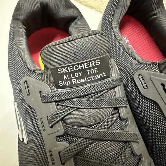 SKECHERS Work Arch Fit SR Evzan Alloy Steel Toe Safety Trainers Size 8 - Picture 7 of 9